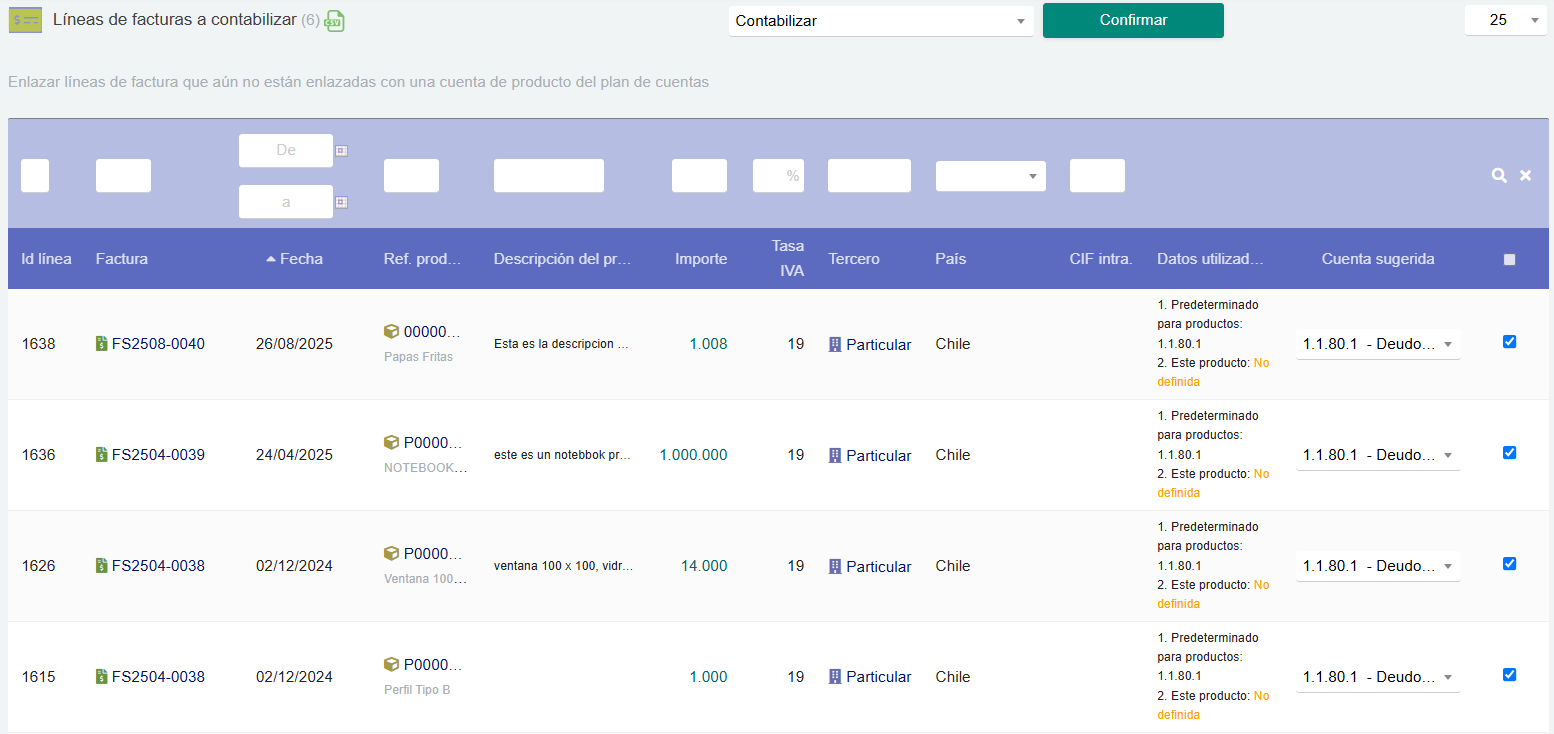 Contabilidad simple en DoliOne Cloud