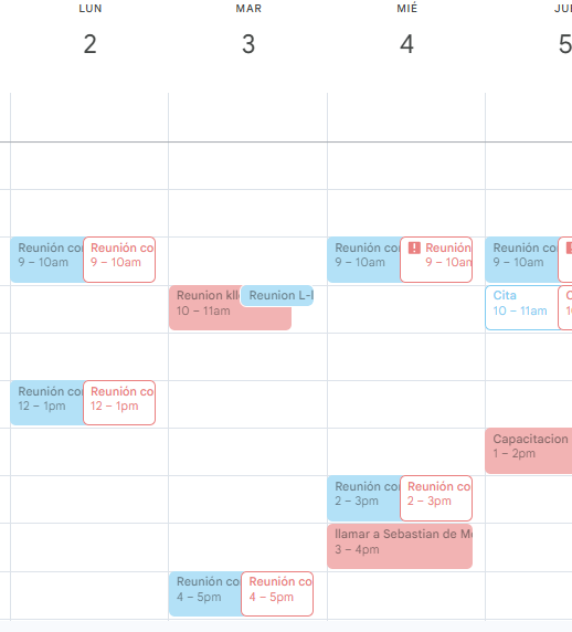 Integración Booking con Google Calendar y Meet