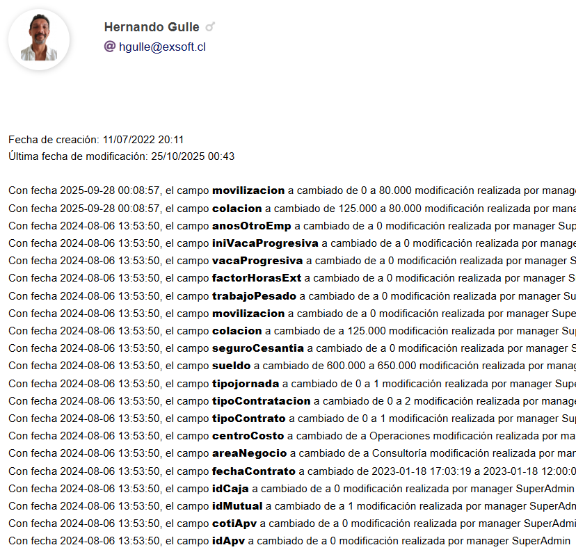 Integraciones de contratos