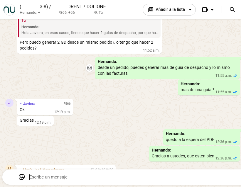 Ejecutivos identificados en DoliAgent